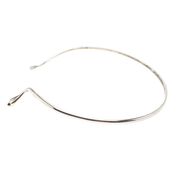 Sterling Silver Snake Choker Necklace #17647 - Picture 2 of 6